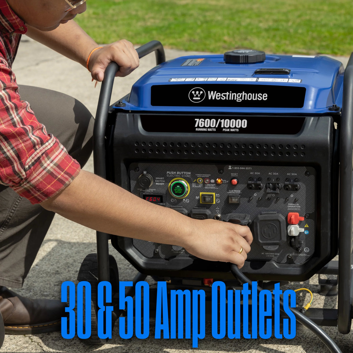 10,000 Peak Watt Portable Inverter Generator Q546