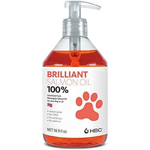 Salmon Oil for Dogs Cats Omega 3 Fish Oil Liquid Supplement C765519