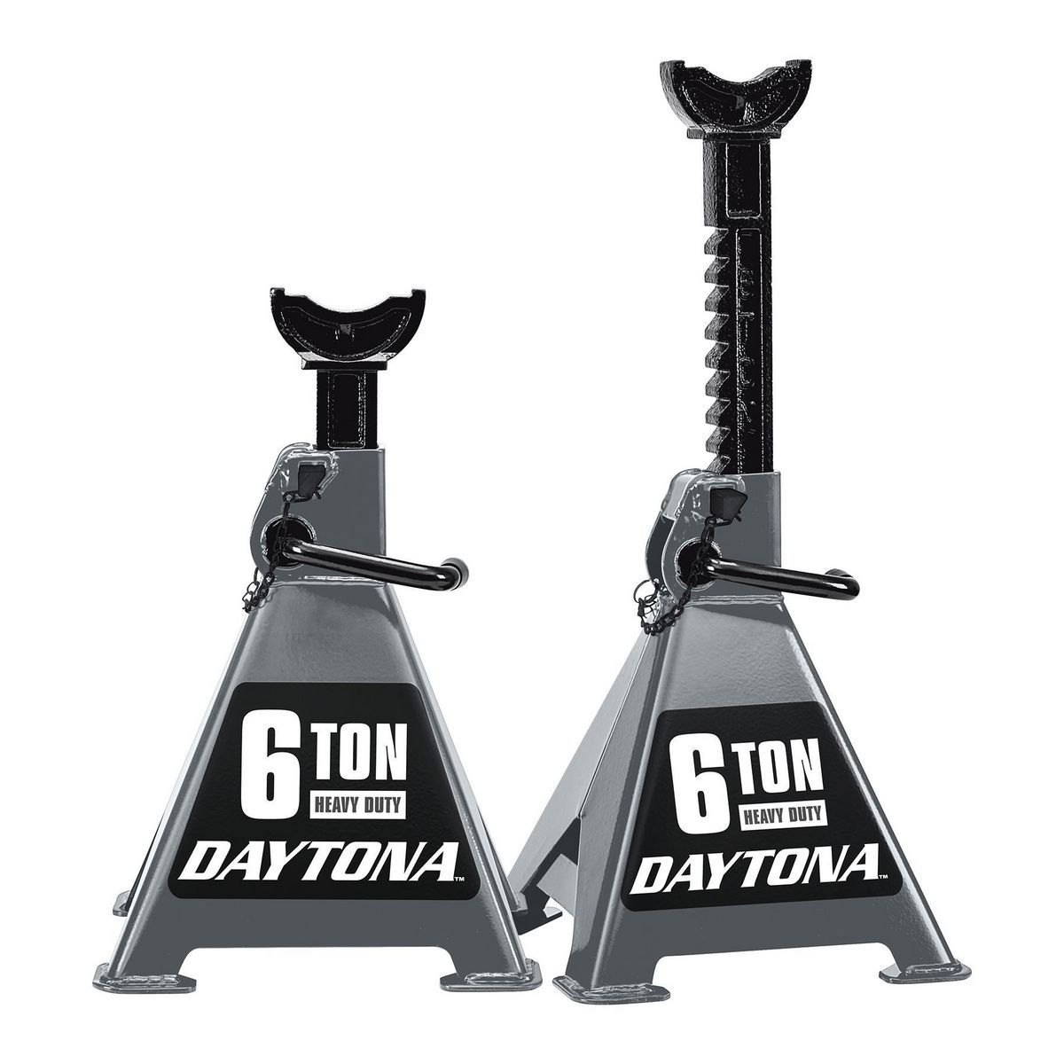 6 Ton Heavy Duty Ratcheting Jack Stands O962
