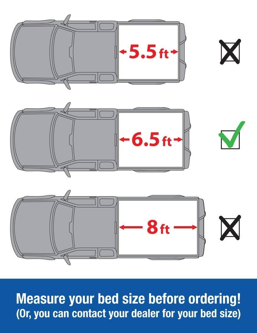 Tri-Fold Truck Bed Tonneau Cover C4775