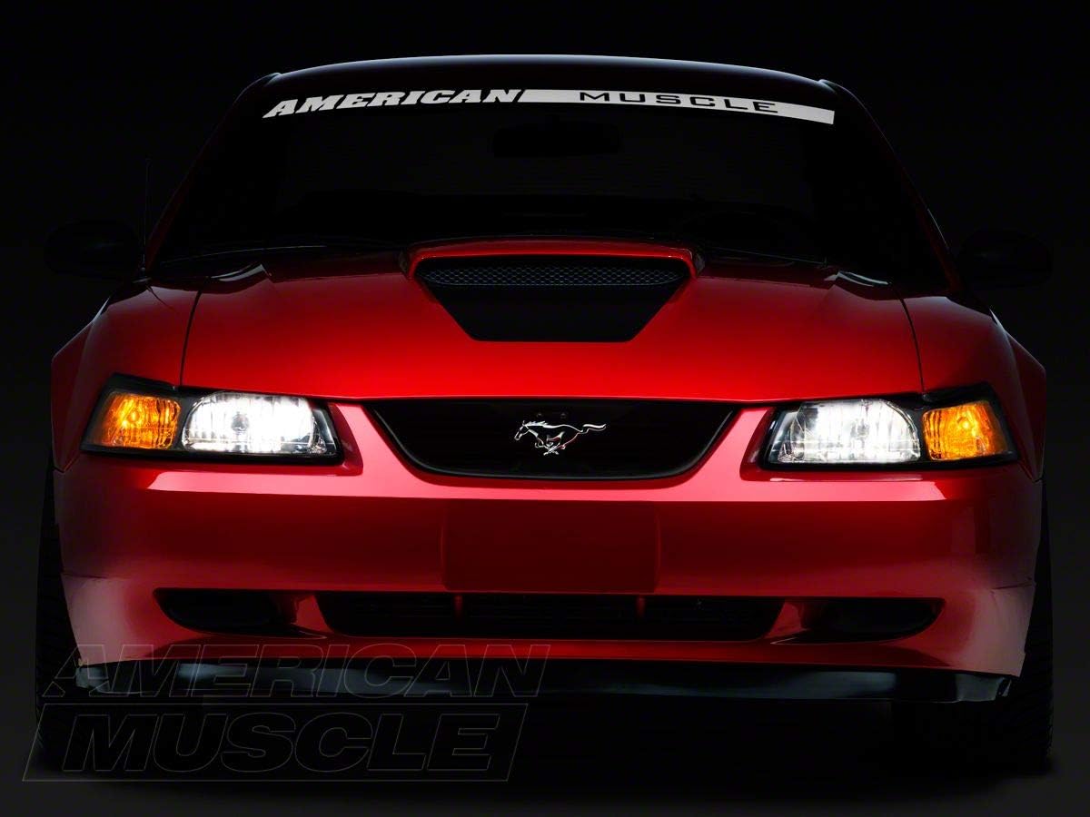 Chrome Housing Clear Lens Headlights P5355