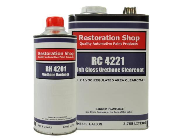 1 Gallon Auto Paint Kit Urethane Basecoat Clearcoat V480681