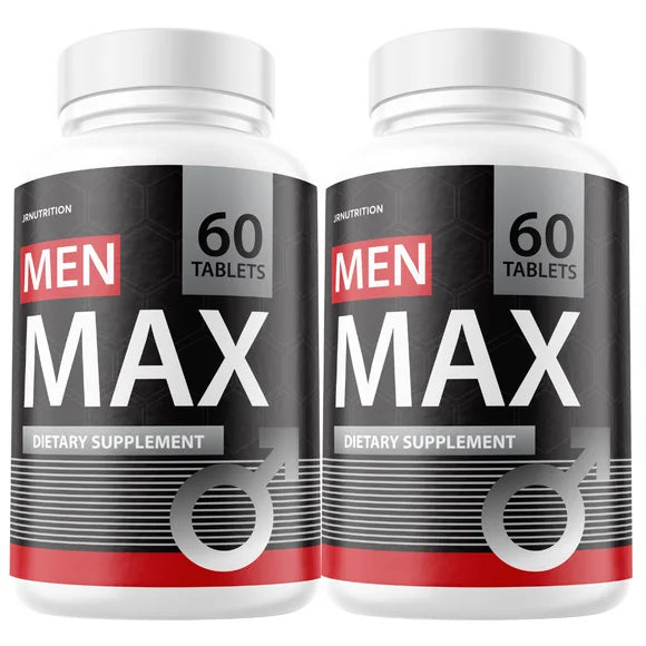 Men Max Enhancement Pills Performance & Drive 2 Bottles I142