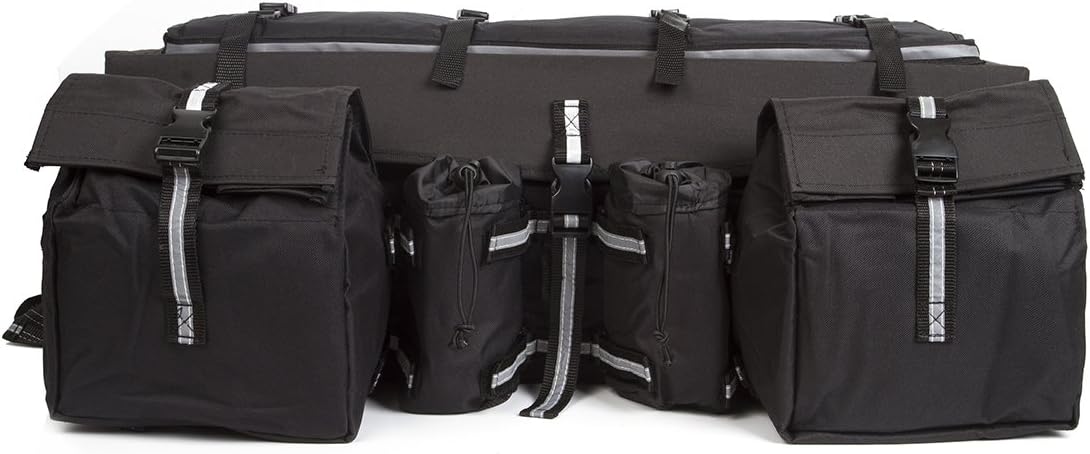 Green 600D Waterproof ATV Cargo Bag Y385956