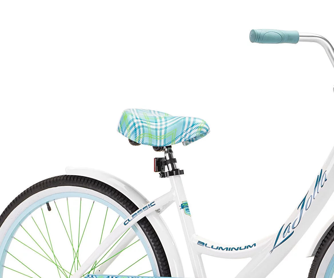White Cruiser Bike Q178