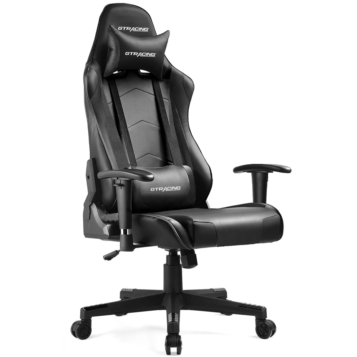 Black Ergonomic High Back Reclining Gaming Chair T643283