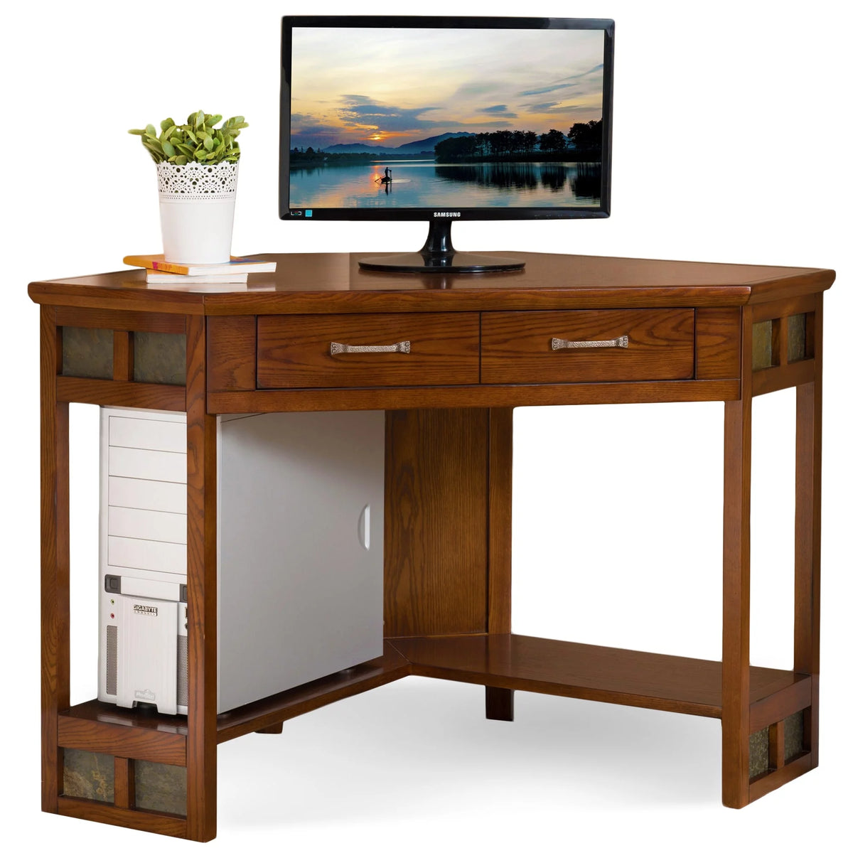 Oak Corner Writing Desk T260957