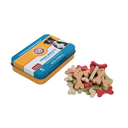 Chicken Flavor Dental Mints for Dogs, 40 Count M3191