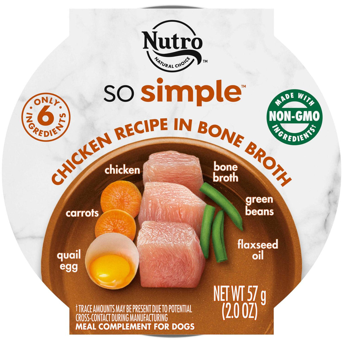 Chicken & Duck Recipe Wet Dog Food in Bone Broth L796587