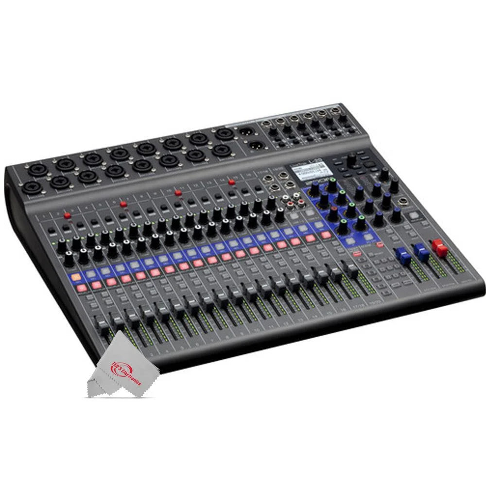 Digital Mixer Multitrack Recorder with Accessory Bundle F6588
