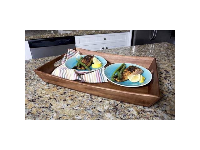 Acacia Curved Serving Tray N824