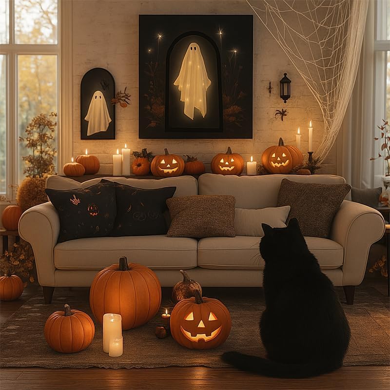 Ghost Mirror with Creepy Eyes A3551