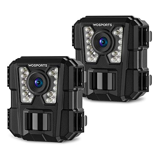 24MP 1080P HD Mini Trail Camera 2 Pack with Night Vision V927