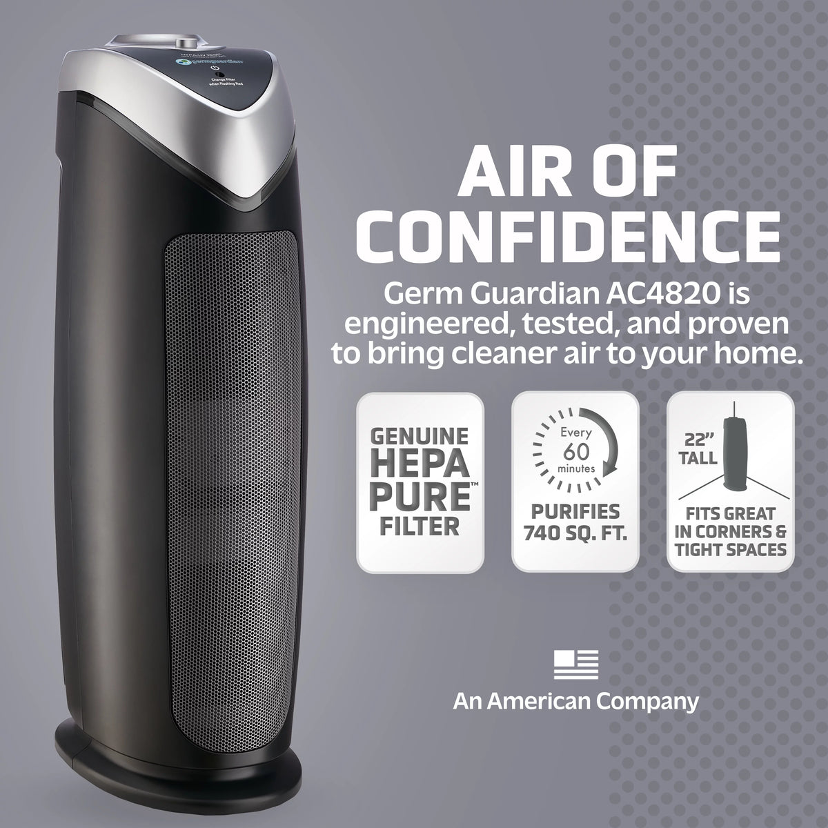 Air Purifier with HEPA Filter G693