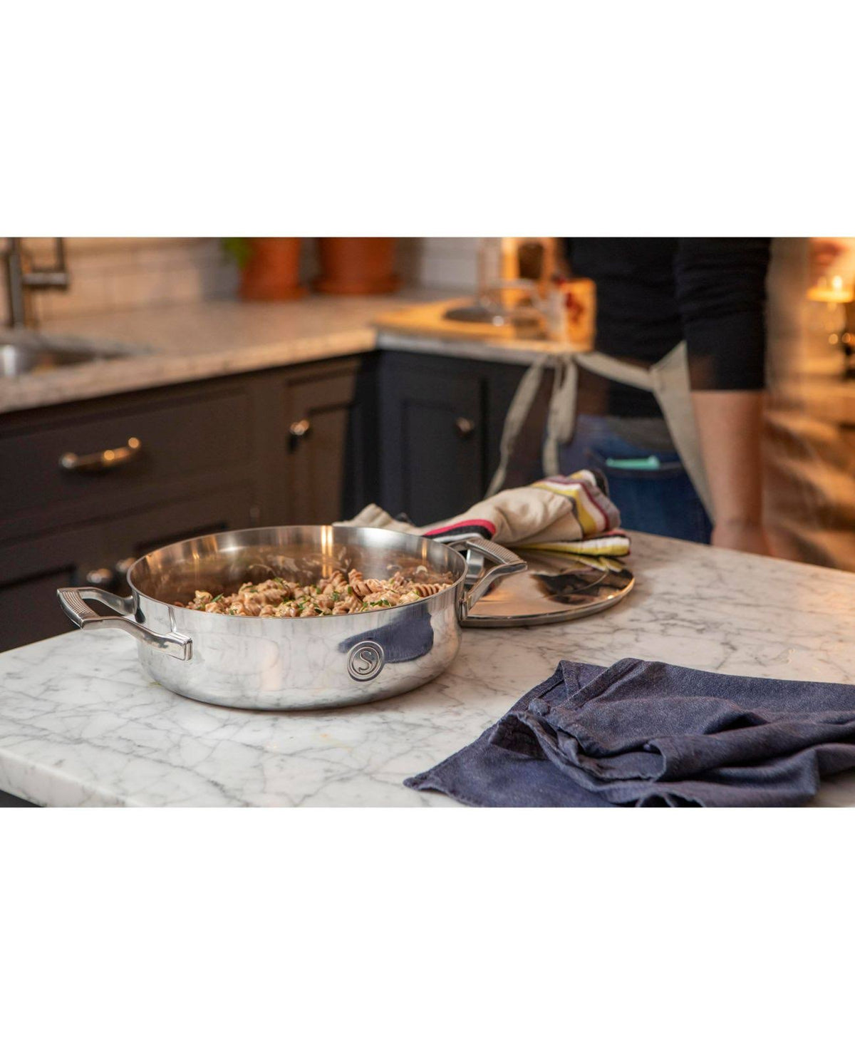 3-Qt. Tri-Ply Stainless Steel Sauteuse Z335181