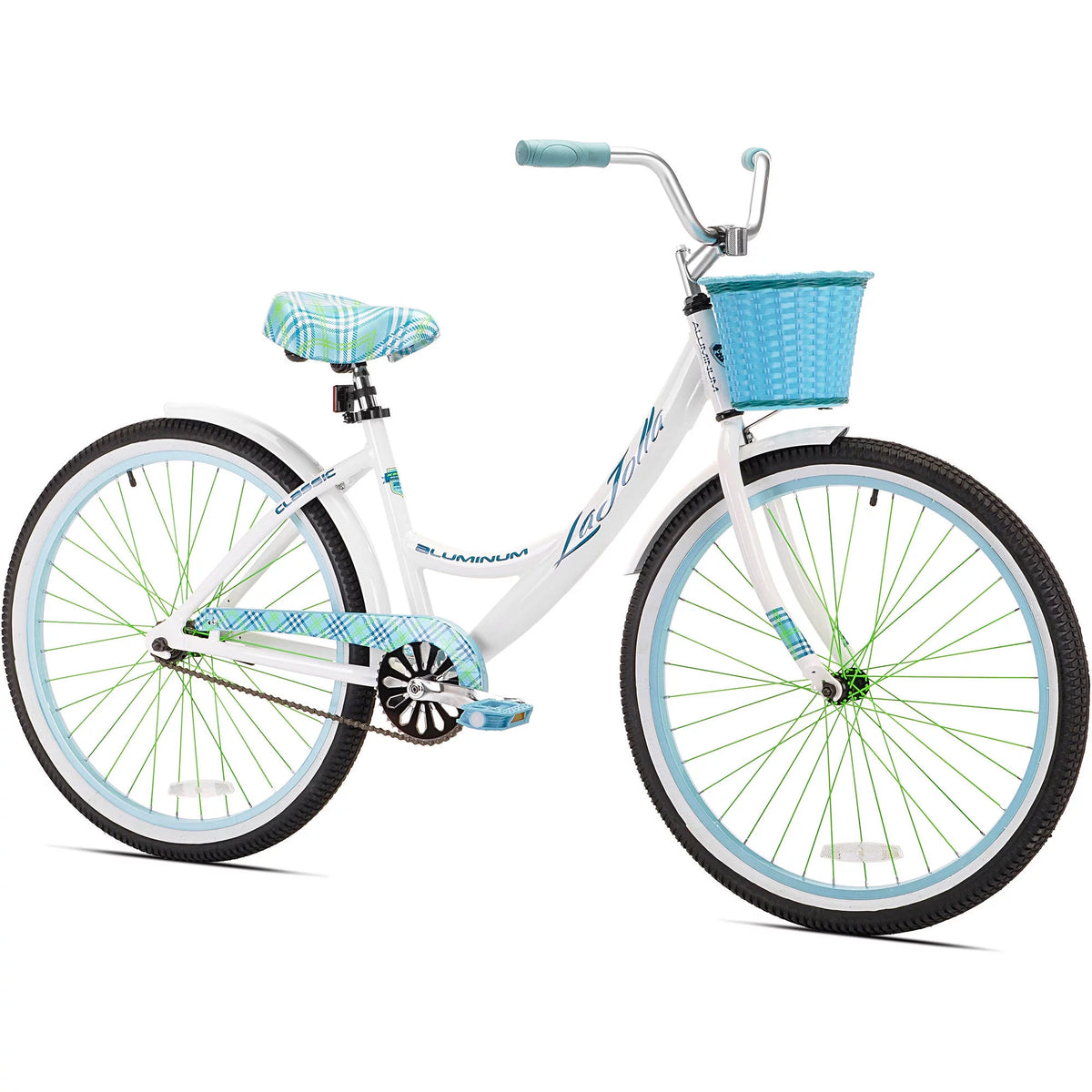 White Cruiser Bike Q178