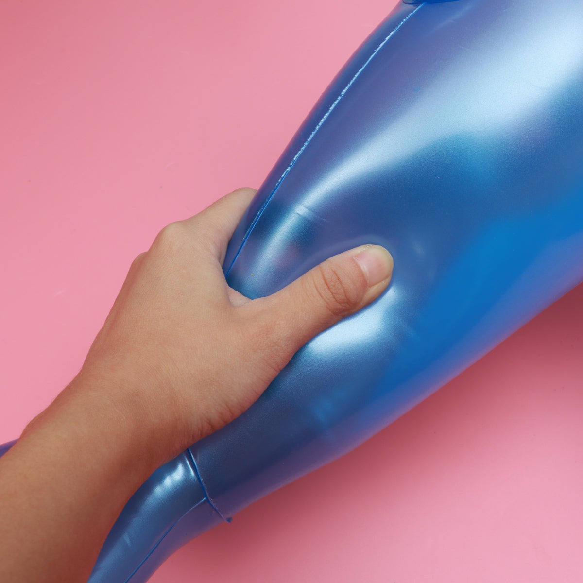 Blue Inflatable Dolphin Pool Toy B482