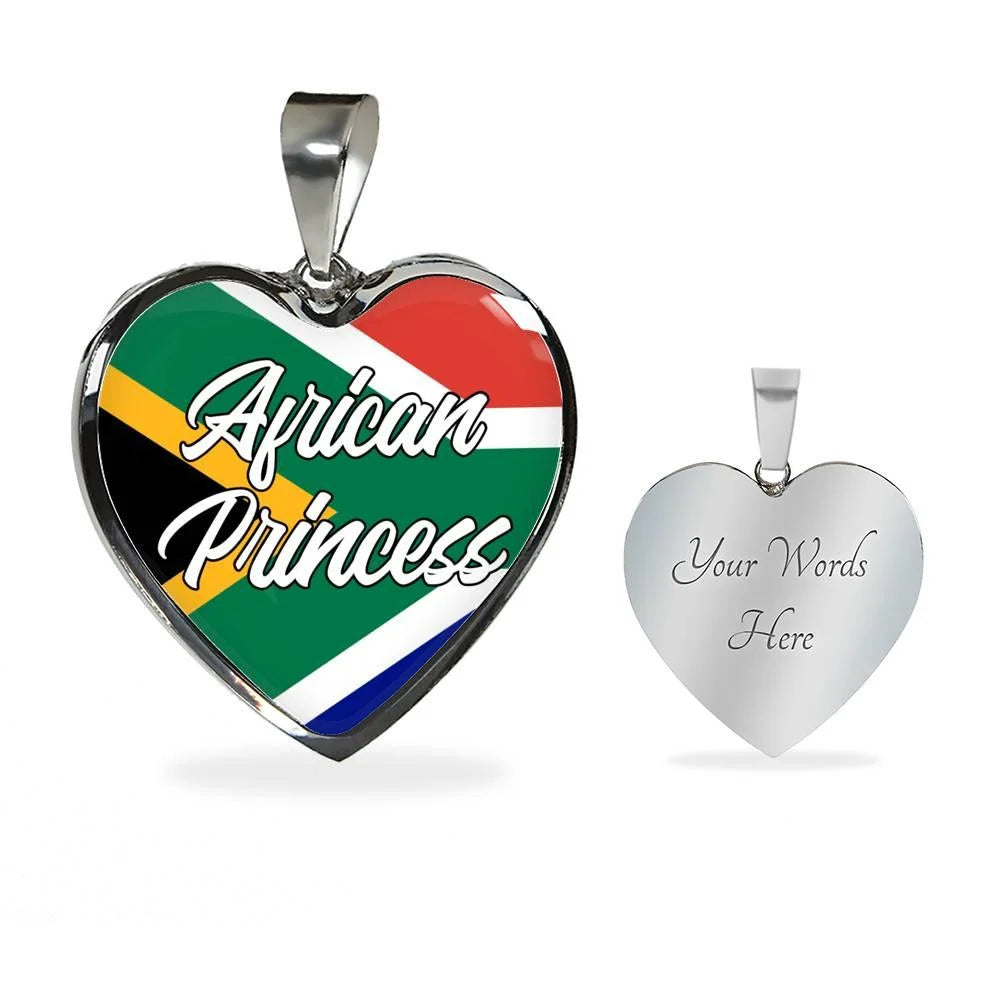 Stainless Steel or 18k Gold Heart Pendant Necklace 18-22" R30329