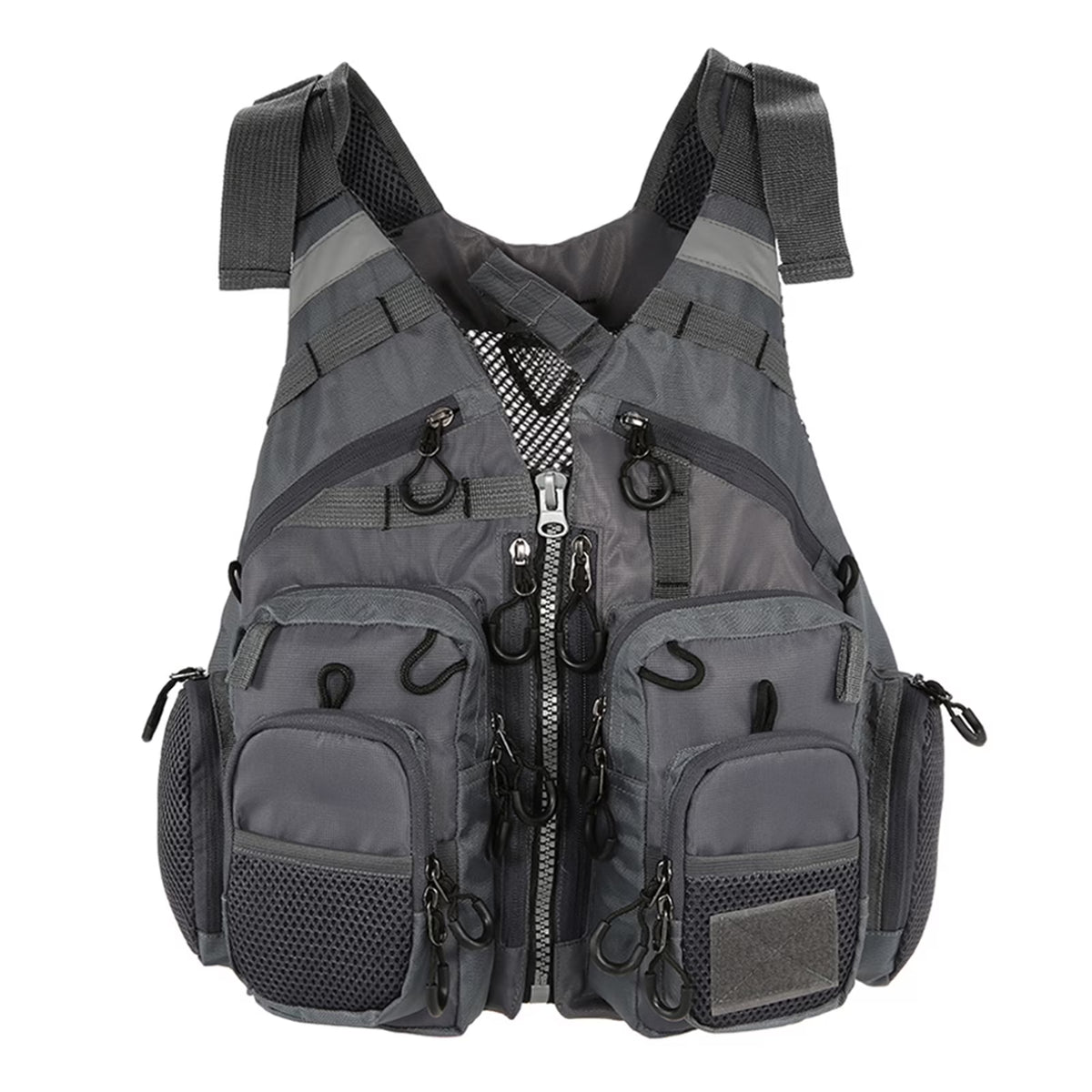 Fishing Vest Utility Waistcoat Breathable Mesh Padded T31848