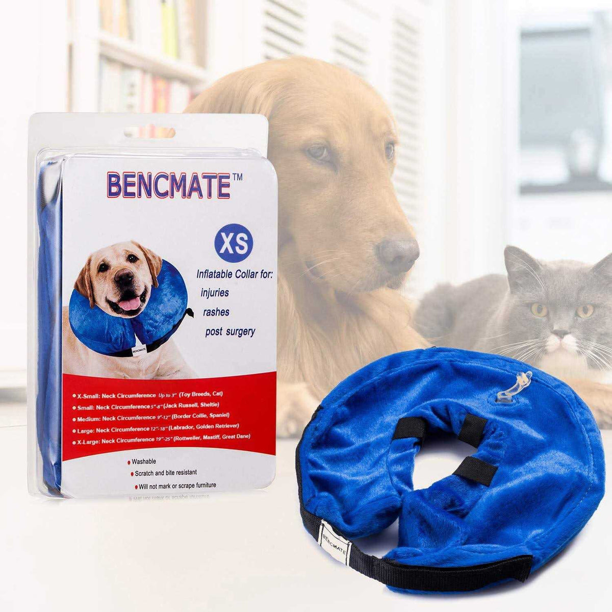 Inflatable Soft Pet Recovery Collar T281