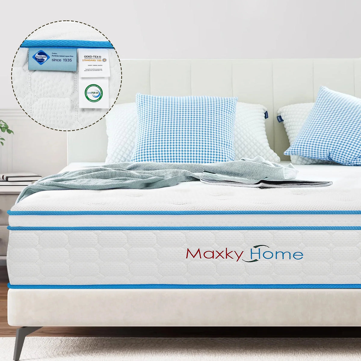 12 Inch Twin Gel Memory Foam Mattress M95577