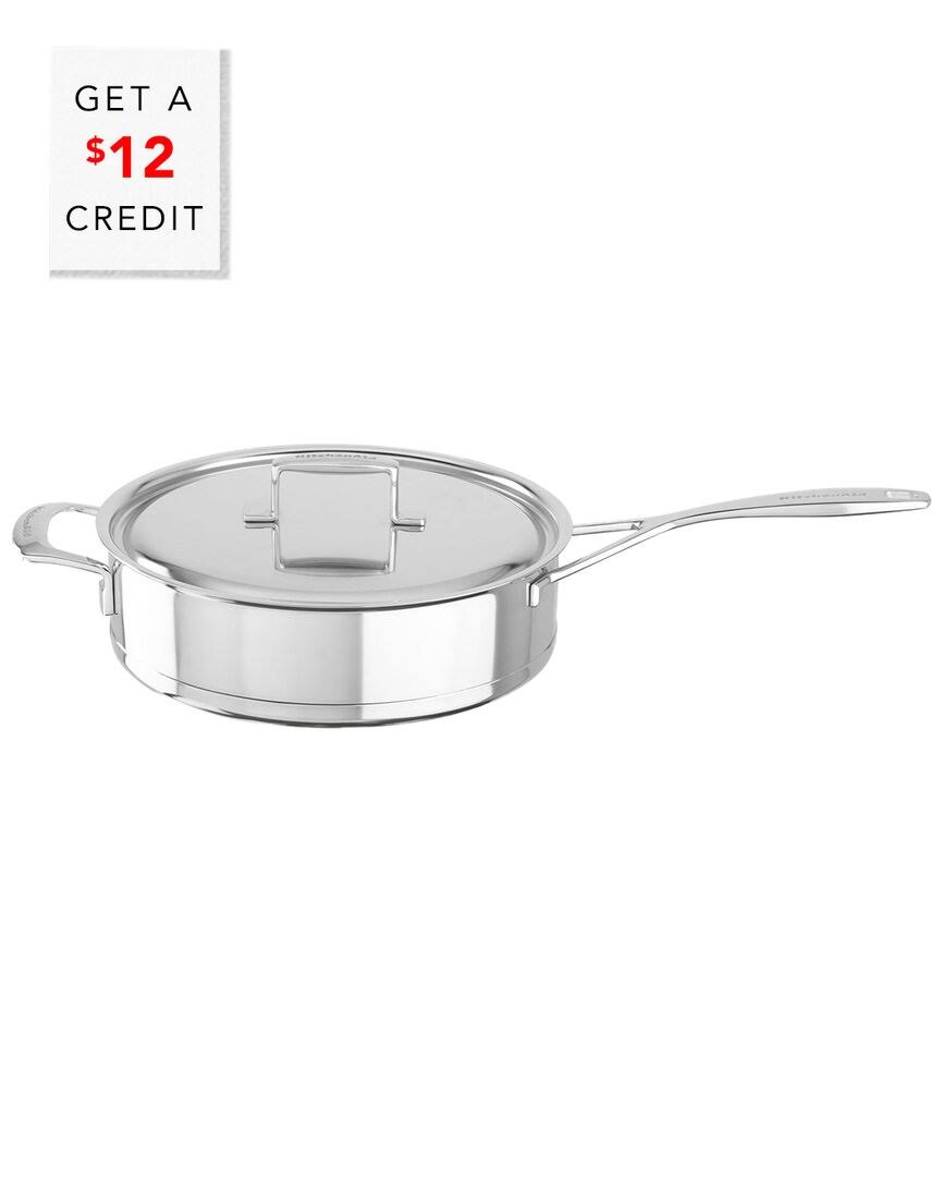 5qt Low Sautee Pan with Lid S7541