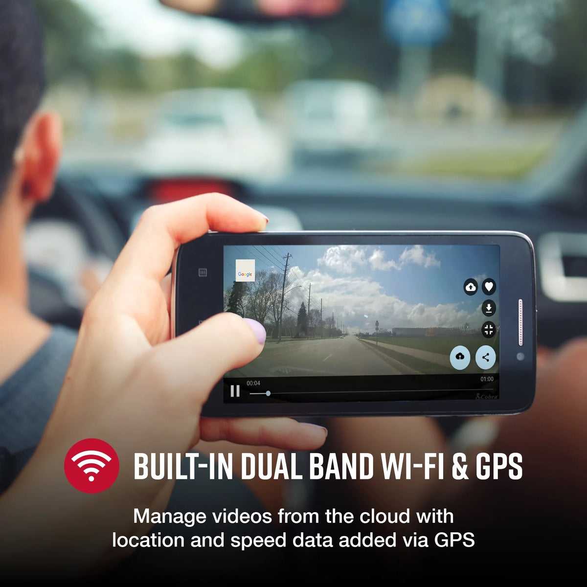 1600P Dash Cam + Rear Cam K2292