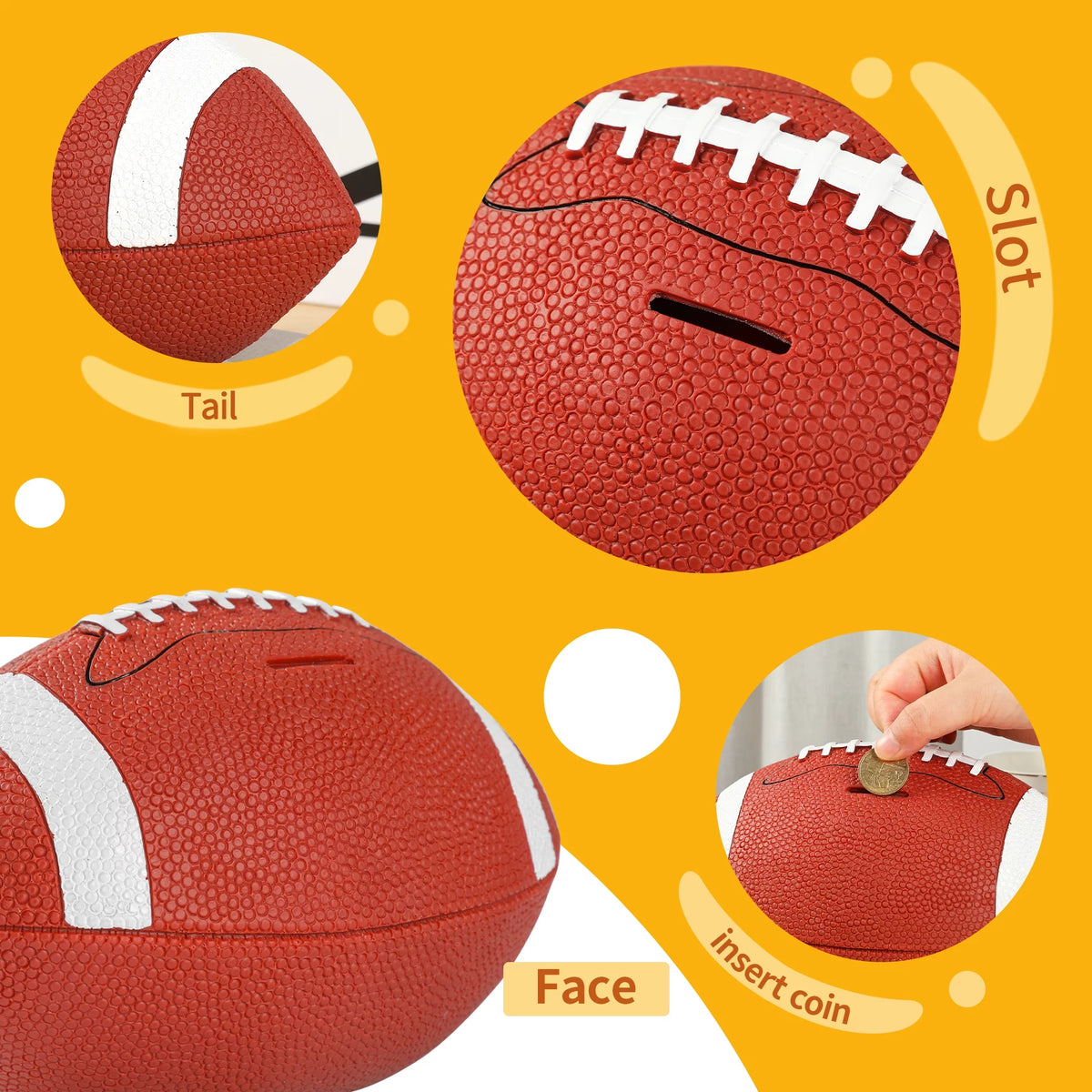 Football Piggy Bank J643787