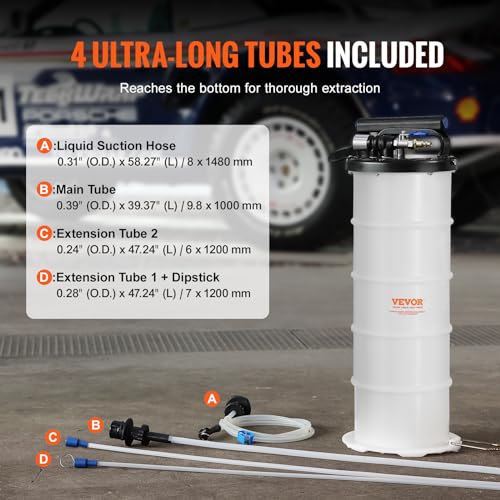 6.5L Pneumatic Manual Fluid Extractor Pump H222