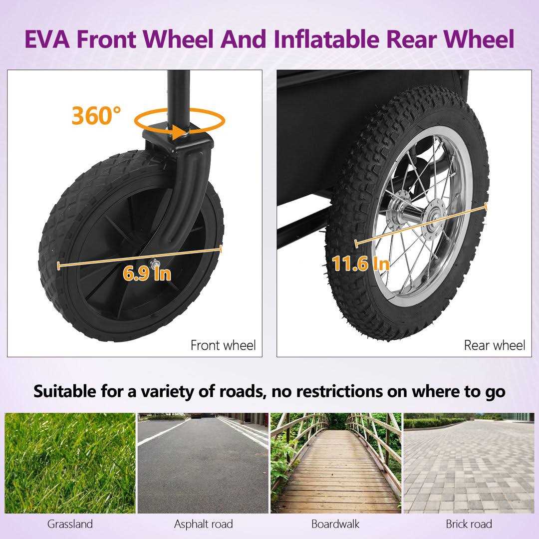 Dog Stroller Pet Bike Trailer Carrier Cart L851630