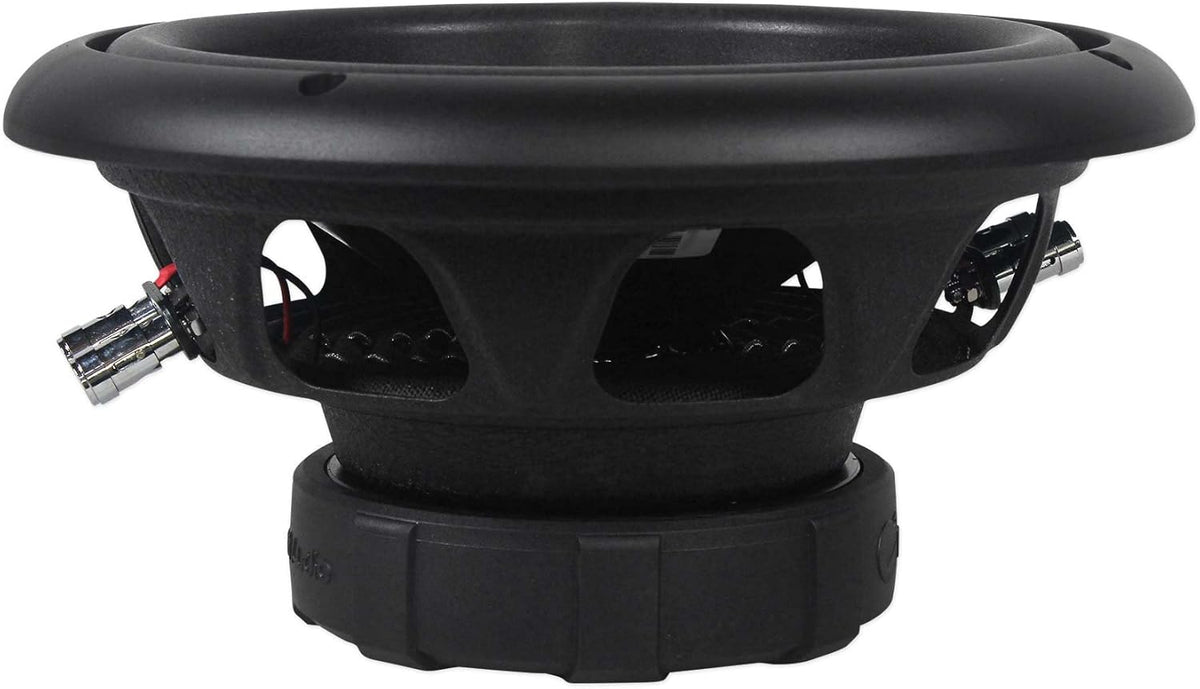 10 Inch 3000 Watt 4 Ohm Dual Voice Coil Car Audio Subwoofers, Black, Pair N469