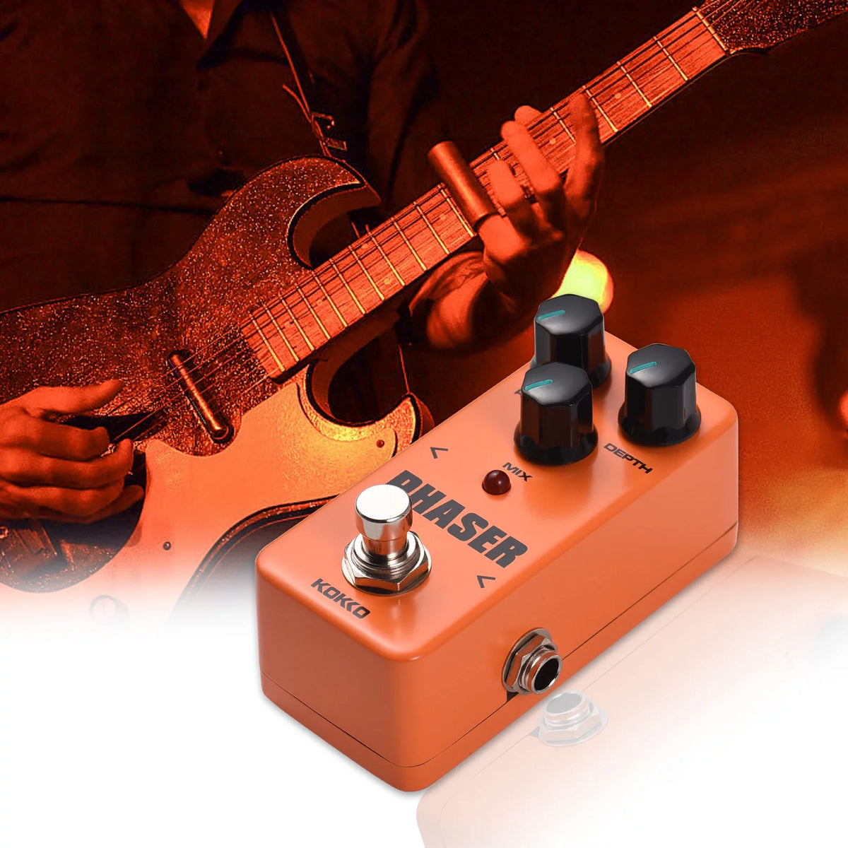 Portable Analog Single Electric Guitar Effect Pedal J24638