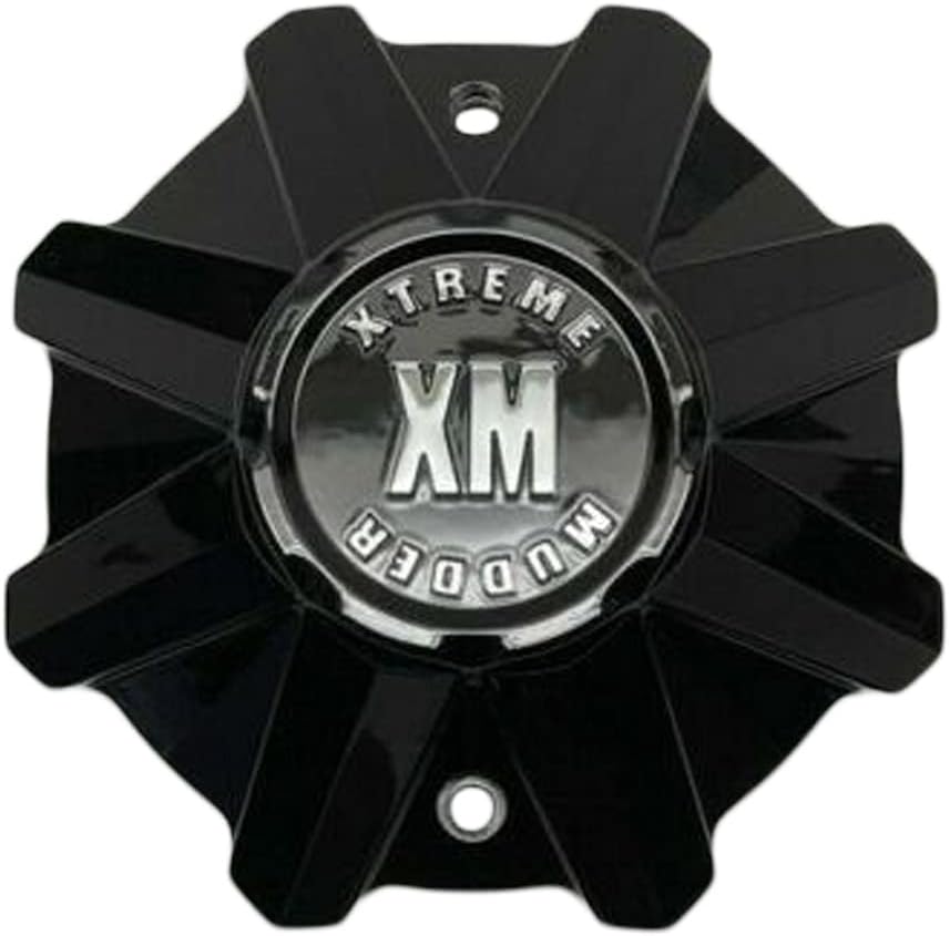 Gloss Black Wheel Center Cap Pack of 2 Z7061