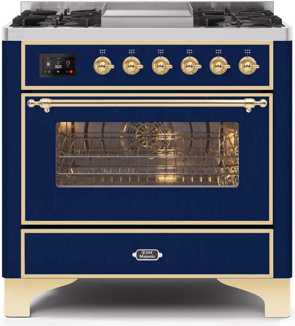 Blue Dual Fuel Natural Gas Range L8709
