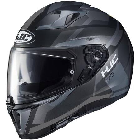 Orange/Black Motorcycle Helmet, Large L84763