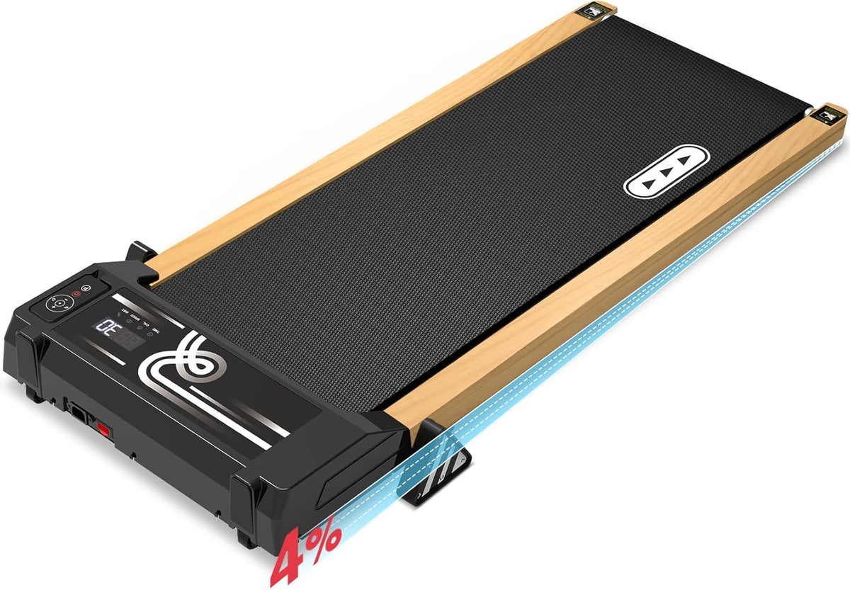 Wood Walking Pad with Incline Under Desk Treadmill M80543