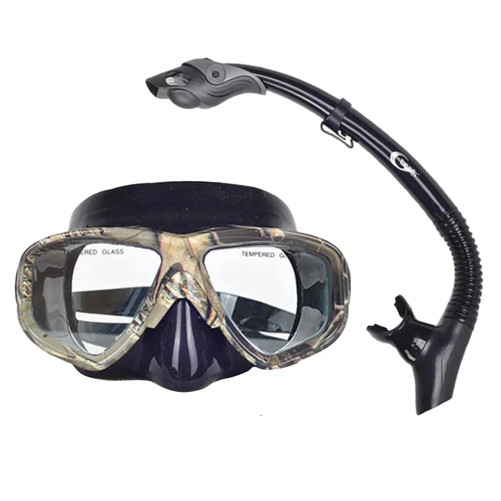 Silicone Snorkel Set with Goggles and Mouthpiece B175245