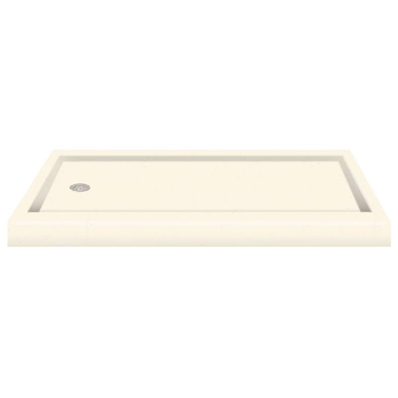 60x22 x 32x22 Solid Surface Left-Hand Shower Base M68858