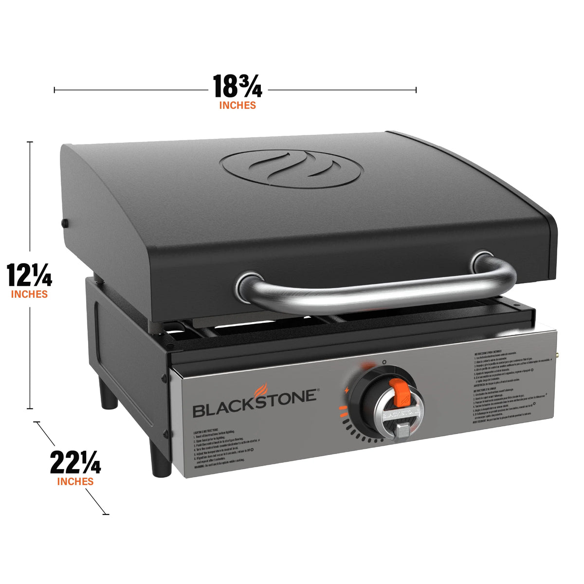 Tabletop Propane Griddle with Hood U757731