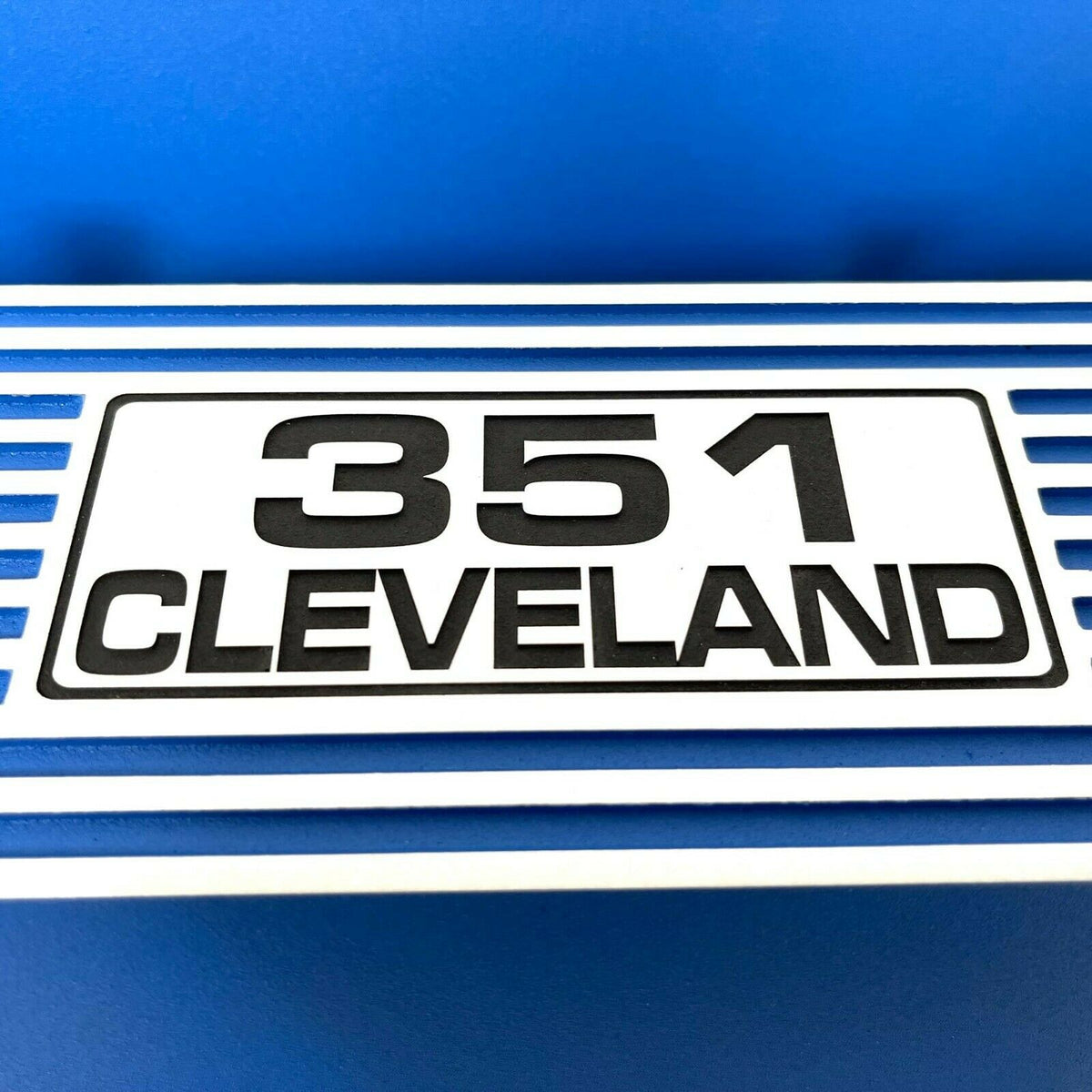 Blue 351 Cleveland Valve Covers Q7830