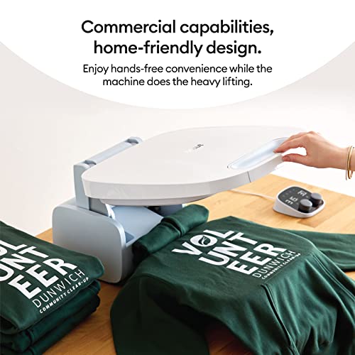 Professional Automated Heat Press, 15" x 12", White M823505