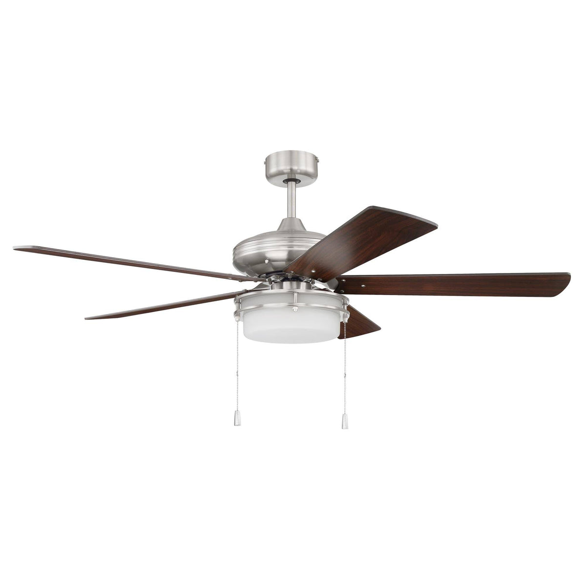 Brushed Polished Nickel Ceiling Fan S757