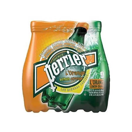 Sparkling Natural Mineral Water (Lemon Orange) - 16.9 oz 6pk bottles (Pack of 3) X83654