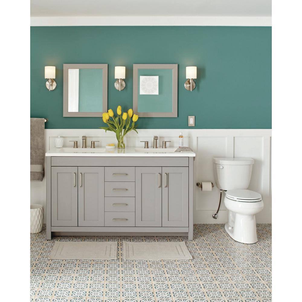 60 in. Bath Vanity Cabinet Only in Sterling Gray K99567