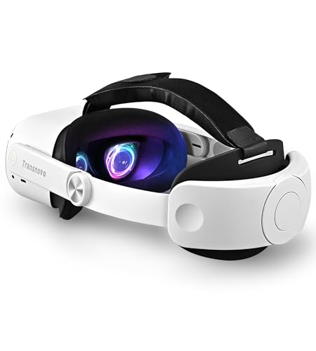 White Button VR Head Strap O395269