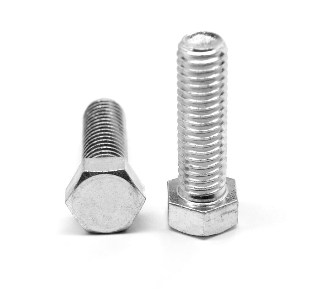 5/8x22-11 x 5 1/2x22 Coarse Thread Grade 5 Hex Tap Bolt Medium Carbon Steel Zinc Plated V6614