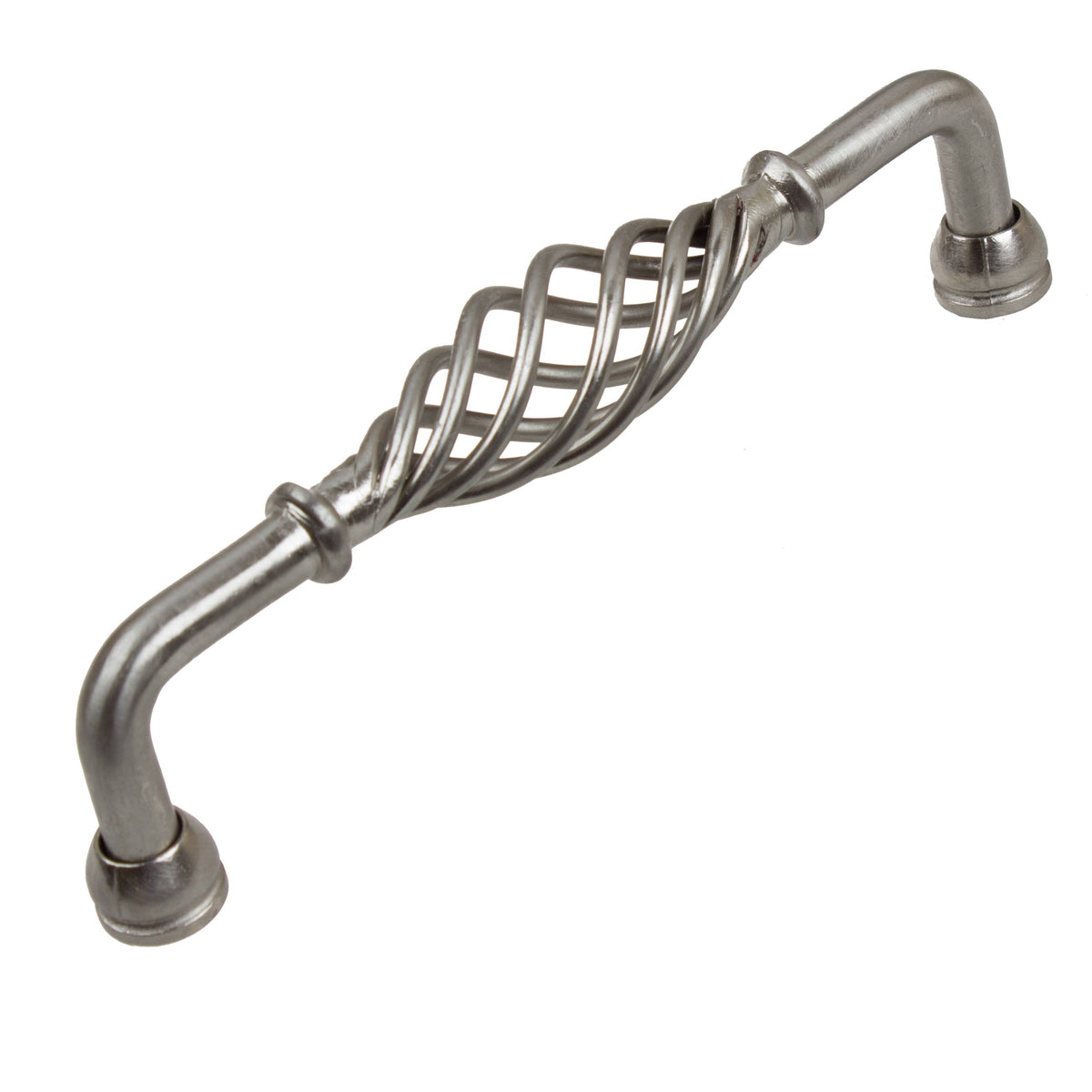 Satin Nickel Fluted Cabinet Pulls Pack of 25 R804