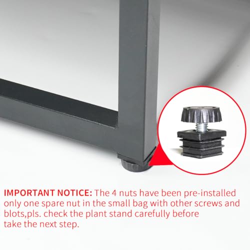 Metal 2 Tier Plant Stand G100276
