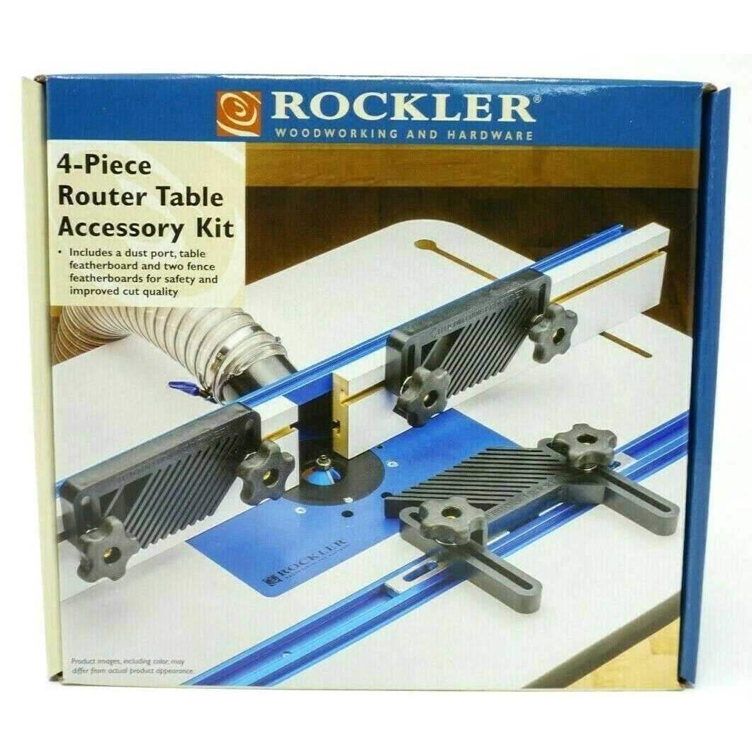 Router Table Accessory Kit Includes Fence Featherboards & Dust Port X805309