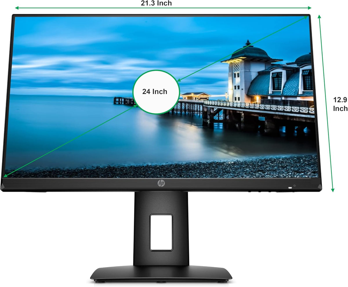 24 Inch FHD LCD Monitor with VGA Port and HDMI Port R30969